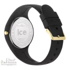 001349 ICE WATCH ICE GLITTER NŐI KARÓRA, FEKETE SZÍNŰ SZÍJ, FEKETE ÉS ARANY SZÍNŰ GLITTERES SZÁMLAP, 10ATM