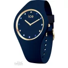 ICE WATCH COSMOS NŐI KARÓRA, SÖTÉTKÉK SZÍNŰ SZÍJ, SÖTÉTKÉK SZÍNŰ SZÁMLAP KÖVEKKEL DÍSZÍTVE, 10ATM