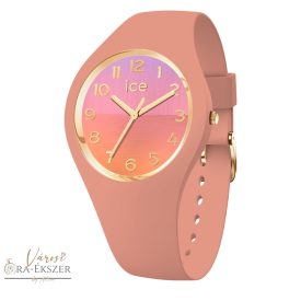   ICE WATCH ICE HORIZON NŐI KARÓRA, RÓZSASZÍN SZILIKON SZÍJ, RÓZSASZÍN SZÁMLAP, 10ATM