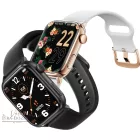ICE WATCH 022535 ICE SMART 2.0 BLACK OKOSÓRA, FEKETE SZÍNŰ, SZÖGLETES