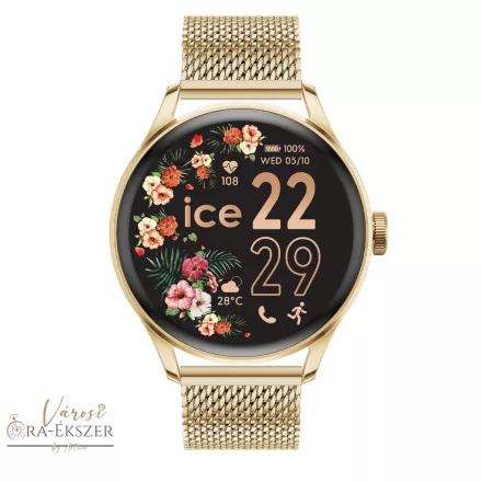 ICE WATCH 024655 ICE SMART 2.0 ROUND ARANY SZÍNŰ KEREK TOK ÉS ARANY SZÍNŰ MILÁNÓI CSAT