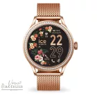  ICE-WATCH 025317 ICE SMART 2.0 KEREK OKOSÓRA, 1.2 KIJELZŐ, RÓZSAARANY SZÍNŰ TOK KÖVEKKEL ÉS MILÁNÓI CSAT