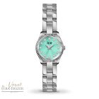 ICE WATCH ICE MINI NŐI KARÓRA, EZÜST SZÍNŰ ACÉL CSAT ÉS TOK, KÉK SZÍNŰ SZÁMLAP, 3ATM 025536 