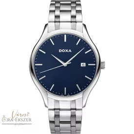   DOXA CHALLENGE FÉRFI KARÓRA EZÜST SZÍNŰ NEMESACÉL TOKKAL ÉS CSATTAL 215.10.201.10
