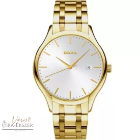   DOXA CHALLENGE FÉRFI KARÓRA ARANY SZÍNŰ NEMESACÉL TOKKAL ÉS CSATTAL 215.30.021.11