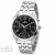 Merion Chronograph férfi karóra – Fekete számlap, nemesacél tok és csat, 5 ATM vízállóság
