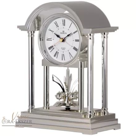 Merion forgóingás quartz asztali óra, ezüst színű 3644-8