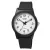 Q&Q férfi karóra, quartz, fekete színű műanyag tok, fekete színű műanyag szíj, fehér színű számlap, VR35J028Y