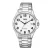 Q&Q férfi karóra, quartz, ezüst színű fém tok, ezüst színű acél karcsat, fehér színű számlap, A480J204Y
