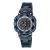 Q&Q férfi digitális karóra, quartz, kék színű műanyag tok, LCD kijelzés, kék színű műanyag szíj, M149J007Y