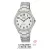 Q&Q férfi karóra, quartz, ezüst színű fémtok, ezüst színű acél karcsat, fehér arab számos számlap, C192J204Y