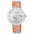 Q&Q női szíjas karóra,quartz,ezüst színű tok, KV53-361Y