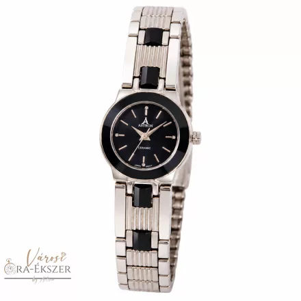 ASTRON 5023-2 női karóra, ezüst színű nemesacél tok, ezüst színű fémcsat, kék számlap, keményített ásványüveg, quartz szerkezet, cseppmentes vízállóság