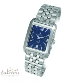   ASTRON 5029-2 férfi karóra, ezüst színű nemesacél tok, ezüst színű nemesacél csat, kék számlap, keményített ásványüveg, quartz szerkezet, cseppmentes vízállóság