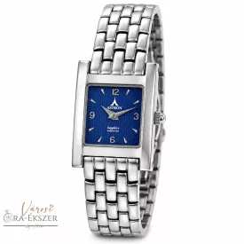   ASTRON 5062-2 női karóra, ezüst színű nemesacél tok, ezüst színű nemesacél csat, kék számlap, zafír üveg, quartz szerkezet, 50 m (5 ATM) vízállóság