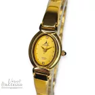 ASTRON 5073-9 női karóra, arany színű fém tok, arany színű fémcsat, arany színű számlap, keményített ásványüveg, svájci szerkezet, quartz szerkezet, cseppmentes vízállóság