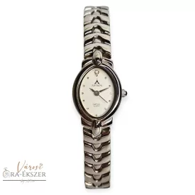   ASTRON 5076-8 női karóra, ezüst színű fém tok, ezüst színű fémcsat, ezüst színű számlap, keményített ásványüveg, quartz svájci szerkezet, cseppmentes vízállóság