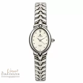   ASTRON 5076-8 női karóra, ezüst színű fém tok, ezüst színű fémcsat, ezüst színű számlap, keményített ásványüveg, quartz svájci szerkezet, cseppmentes vízállóság