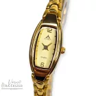 ASTRON 5087-9 női karóra, arany színű nemesacél tok, arany színű fémcsat, arany színű számlap, keményített ásványüveg, quartz szerkezet, cseppmentes vízállóság