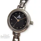 ASTRON 5130-0 női karóra, szürke színű titánium tok, titánium csat, fekete számlap, keményített ásványüveg, quartz szerkezet, 30m (3 ATM) vízállóság