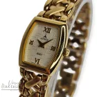 ASTRON 5138-9 női karóra, ékszeróra arany színű fém tok és csat,arany színű számlap, keményített ásványüveg, quartz szerkezet, cseppmentes vízállóság