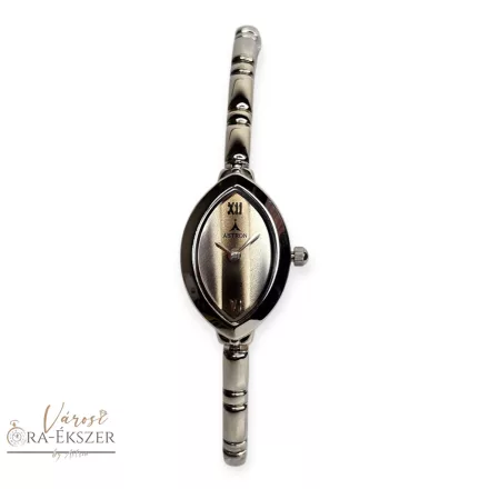 ASTRON 5140-8 női karóra, ezüst színű fém tok, ezüst színű fémcsat, szürke számlap, keményített ásványüveg, quartz szerkezet, cseppmentes vízállóság