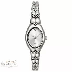   ASTRON 5184-7 női karóra, ezüst színű fém tok, ezüst színű fémcsat, ezüst színű számlap, keményített ásványüveg, quartz svájci szerkezet, cseppmentes vízállóság