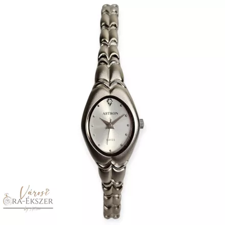 ASTRON 5184-7 női karóra, ezüst színű fém tok, ezüst színű fémcsat, ezüst színű számlap, keményített ásványüveg, quartz svájci szerkezet, cseppmentes vízállóság