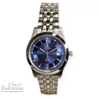 ASTRON 5231-2 férfi karóra, ezüst színű nemesacél tok, ezüst színű nemesacél csat, kék színű számlap, keményített ásványüveg, quartz szerkezet, 50 m (5 ATM) vízállóság, dátumkijelzés