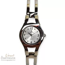  ASTRON 5247-8 női karóra, ezüst színű fém tok, ezüst színű fémcsat, ezüst színű számlap, keményített ásványüveg, quartz szerkezet, cseppmentes vízállóság