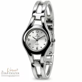   ASTRON 5247-8 női karóra, ezüst színű fém tok, ezüst színű fémcsat, ezüst színű számlap, keményített ásványüveg, quartz szerkezet, cseppmentes vízállóság