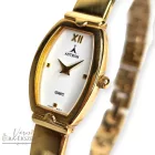 ASTRON 5071-9 női karóra, ékszeróra arany színű fém tok és csat, arany színű számlap, keményített ásványüveg, svájci szerkezet, quartz szerkezet, cseppmentes vízállóság