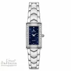 ASTRON 5254-2 női karóra, ezüst színű fém tok, ezüst színű fémcsat, kék számlap, keményített ásványüveg, quartz szerkezet, cseppmentes vízállóság