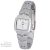 ASTRON 5260-7 divatos női karóra, ezüst színű alumínium tok, ezüst színű alumínium csat, arab számos fehér számlap, keményített ásványüveg, quartz szerkezet, cseppmentes vízállóság