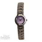 ASTRON 5263-2 női karóra, szürke színű titánium tok, titánium csat, kék számlap, keményített ásványüveg, quartz szerkezet, 50 m (5ATM) vízállóság