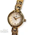 ASTRON 5031-9 női karóra, ékszeróra arany színű fém tok és csat, arany színű számlap, keményített ásványüveg, quartz szerkezet, cseppmentes vízállóság