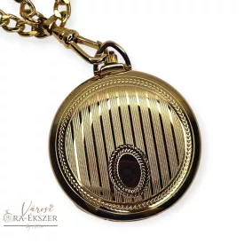   Arany színű Astron férfi zsebóra – quartz, fehér számlappal (5320-5) | elegáns klasszikus ajándék