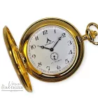 Arany színű Astron mechanikus férfi zsebóra – fehér arab számos számlappal (5328-0) gravírozható klasszikus elegáns ajándék