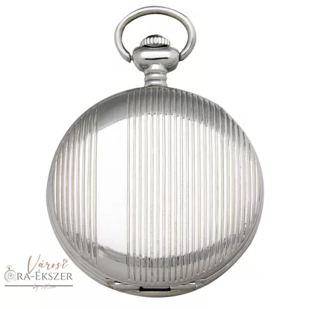 Ezüst Astron zsebóra férfiaknak – quartz, fehér arab számos számlap (5383-2), gravírozható klasszikus elegáns ajándék