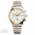 ASTRON 5417-2 férfi chronograph karóra, bicolor színű nemesacél tok és nemesacél csat, ezüst színű számlap, keményített ásványüveg, quartz szerkezet, 50 m (5 ATM) vízállóság, dátumkijelzés