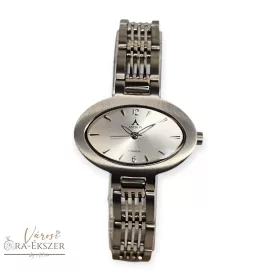   ASTRON 5453-8 női karóra, ezüst színű titánium tok, ezüst színű titánium csat, ezüst számlap, keményített ásványüveg, quartz szerkezet, cseppmentes vízállóság