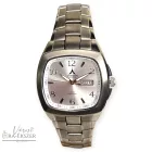 ASTRON 5484-8 férfi karóra, ezüst színű nemesacél tok, ezüst színű fémcsat, ezüst számlap, keményített ásványüveg, quartz szerkezet, 100m vízállóság