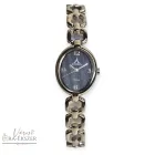 ASTRON 5489-2 női karóra, ékszeróra, titánium tok,  titánium csat, kék színű számlap, keményített ásványüveg, quartz szerkezet, cseppmentes vízállóság