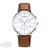 ASTRON 5504-8 férfi karóra, chronograph, ezüst színű nemesacél tok, barna bőrszíj, fehér számlap, keményített ásványüveg, quartz szerkezet, cseppmentes vízállóság