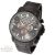 ASTRON 5531-5 férfi karóra, fekete színű nemesacél tok, fekete nemesacél csat, szürke számlap, keményített ásványüveg, chronograph quartz szerkezet, 50 m (5 ATM) vízállóság