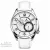 ASTRON 5670-0 férfi karóra, ezüst színű nemesacél tok, fehér bőrszíj, fehér számlap, keményített ásványüveg, quartz szerkezet, 50 m (5 ATM) vízállóság