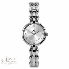   ASTRON 5677-8 női karóra, ezüst színű fém tok, ezüst színű fémcsat, ezüst színű számlap, keményített ásványüveg, quartz szerkezet, 50 m (5ATM) vízállóság
