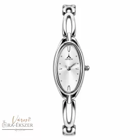   ASTRON 5738-7 női karóra, ezüst színű fém tok, ezüst színű fémcsat, ezüst színű számlap, keményített ásványüveg, quartz szerkezet, cseppmentes vízállóság