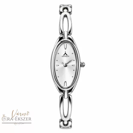 ASTRON 5738-7 női karóra, ezüst színű fém tok, ezüst színű fémcsat, ezüst színű számlap, keményített ásványüveg, quartz szerkezet, cseppmentes vízállóság
