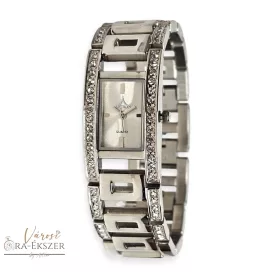   ASTRON 5782-7 női karóra, ezüst színű nemesacél tok, ezüst színű nemesacél csat, ezüst számlap, keményített ásványüveg, quartz szerkezet, cseppmentes vízállóság